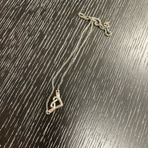 James Avery heart knot  necklace